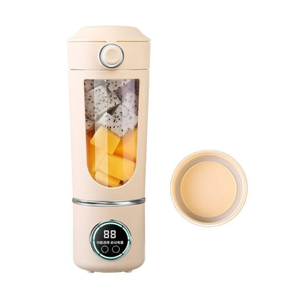 Extracteur de Jus pour Fruits et Légumes avec 12 Vitesses Réglables Appareil de Cuisine pour la Maison et l'Extérieur