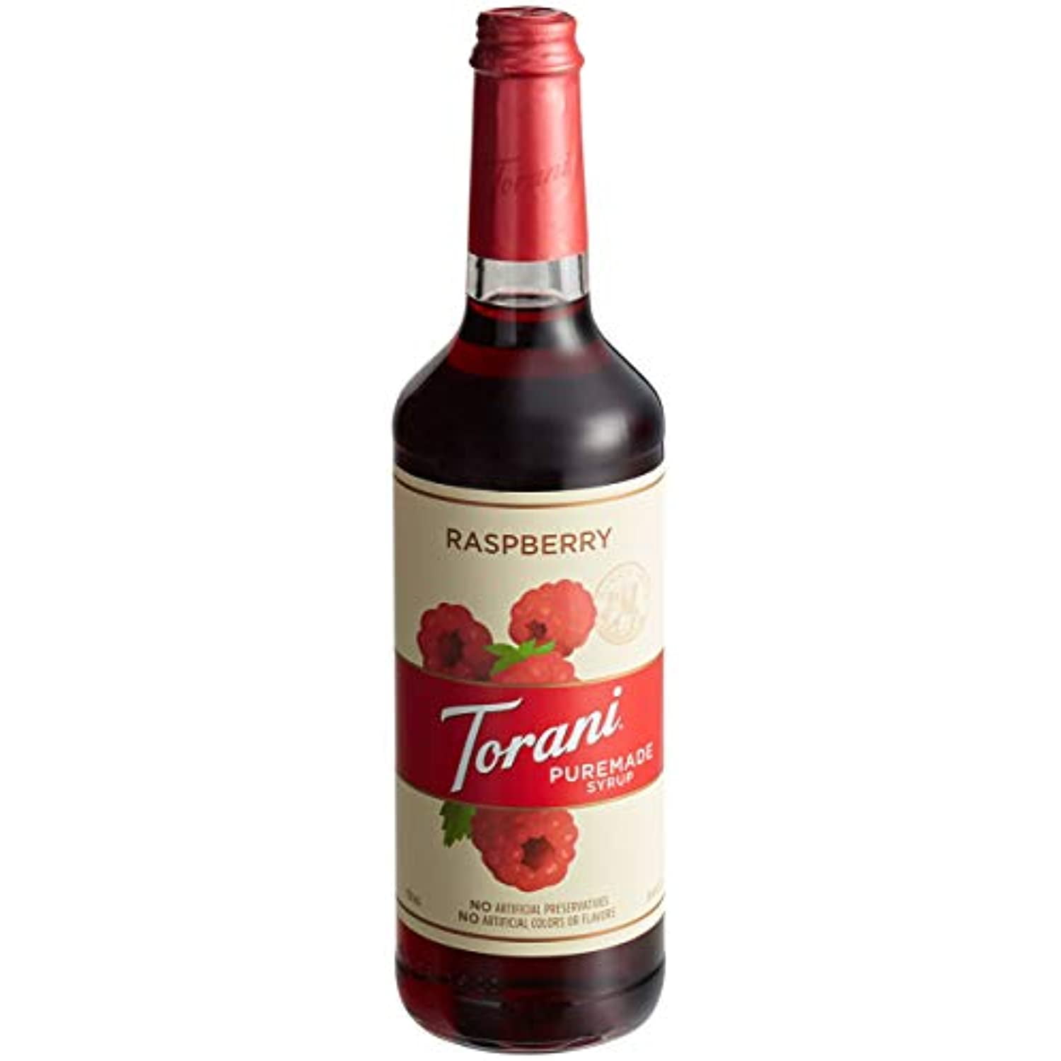 Torani Puremade Raspberry Syrup Ml Walmart Com