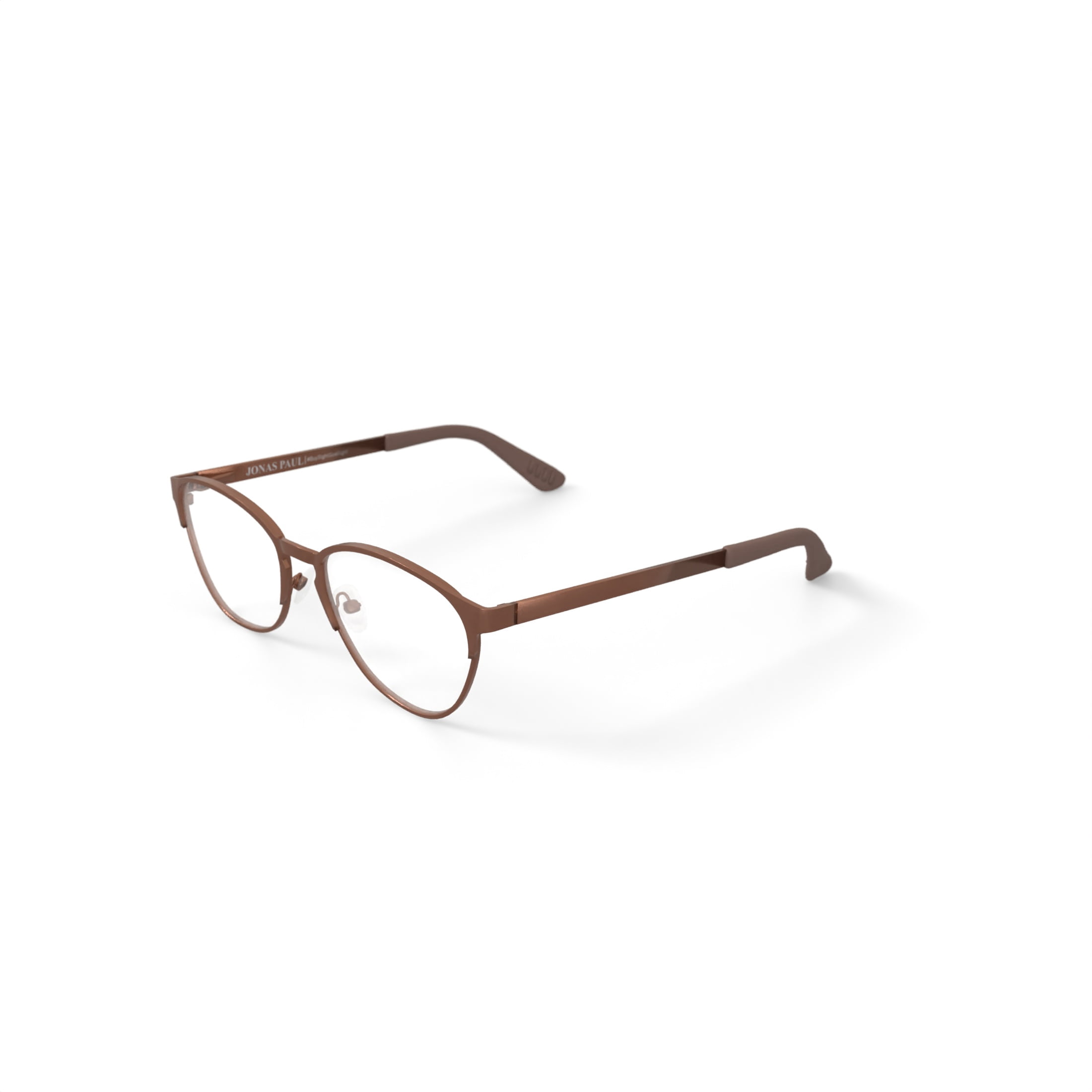 Jonas Paul Youth Solomon/Sophie Round Prescription Eyeglasses with Case, Gold