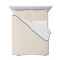thumbnail image 7 of Quilts Twin Size Bedding Set, Cream Lightweight Quilted Comforter, Modern Pure Beige Soft Reversible Bedspread Coverlet with Pillow Covers for All Season, 68" x 86", 7 of 7