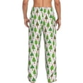 thumbnail image 3 of Picia Christmas Trees Mens Soft Woven Cotton Elastic Waistband Sleep Pajama Pant Lounge Sleep Pant With Pockets And Drawstring-X-Large, 3 of 9