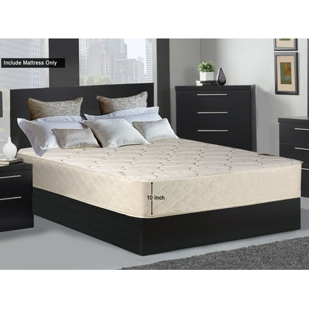 - WAYTON, 10” Meduim Plush Innerspring Tight Top Mattress, No Assembly Required, 33