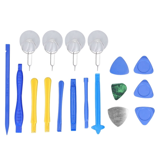 Herramientas de desmontaje, palanca de apertura de plástico, hoja de spudger triangular, kit de reparación de electrónica