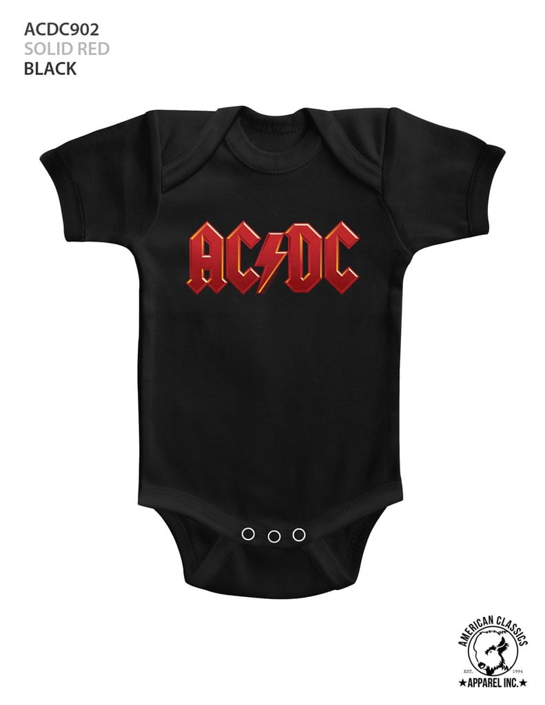 baby acdc t shirt
