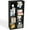 Black, variant on Prilinex 6-Cube Storage Organizer, 24"W x 36"H x 12"D Cube Standing Bookshelf with Removable Back Panels for Living rooms, Offices,and Study Rooms - White
