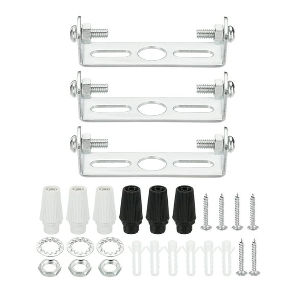 Uxcell Ceiling Light Plate Kit, Light Fixture Mounting Bracket Plate Crossbar 55mm 3