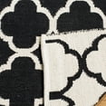 thumbnail image 3 of SAFAVIEH Montauk Nelson Geometric Cotton Area Rug, Black/Ivory, 2'6" x 4', 3 of 5