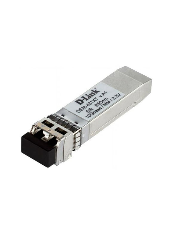 D-Link DEM-431XT 10GBase-SR SFP+ Transceiver 10 Gbps Duplex LC Connector