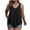 *Black, variant on VBVC Women's Plus Size V Neck Tank Top, Ladies' Pleated Front Sleeveless Top, Casual Loose Fit Flowy Tunic For Women,Black,XL-5XL