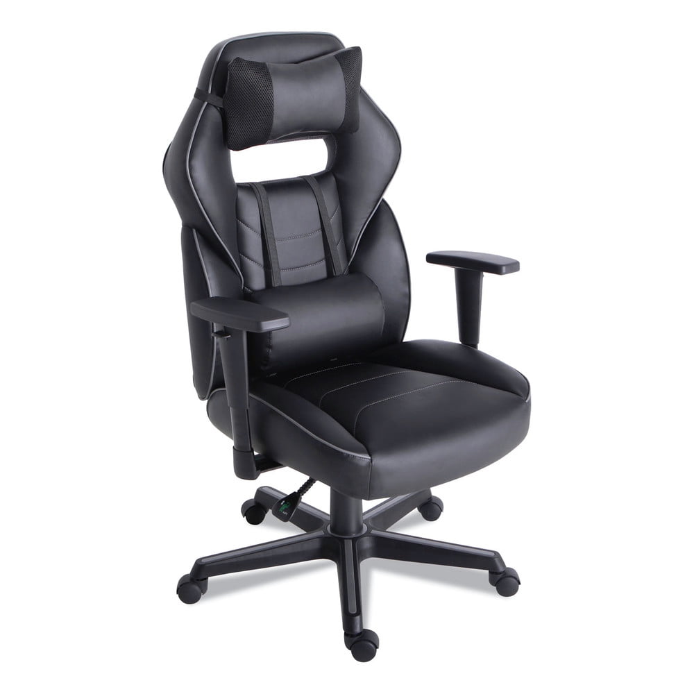 Gaming Office Chair Racecar Styled Seat Adjustable Swivel Home Office Black 