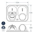 thumbnail image 5 of Nordic Ware Haunted Skull Cake Pan, 5 of 8