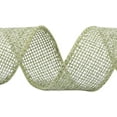 thumbnail image 3 of Joycrosso Burlap Wired Edge Ribbon 1 inch x 10 Yards, Spring Moss, Ideal for Crafting, Gift Wrapping, Wreath, Christmas Tree, and Rustic Wedding Decorations, 3 of 4