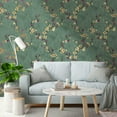 thumbnail image 6 of UMIGGEE Floral Peel and Stick Wallpaper Green Floral Contact Paper 17.7" x 118" Removable Wallpaper Decorative Self Adhesive Wallpaper Wall Paper for Home Decor Wall Covering Old Furniture Renovation, 6 of 7