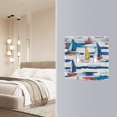thumbnail image 4 of Yayeee Toggle Light Switch Wall Plate 3-Gang 6.37"x4.48" Decorative Outlet Cover, Dark Blue Hand Drawn Sailboats, 4 of 7