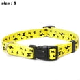 thumbnail image 2 of Los collares para perros con temática de animales están hechos de tela de sarga suave., 2 of 5