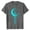 Dark Gray, variant on GUZOM Mens Sky Blue Graphic T-Shirt Crescent Moon Sword Gothic Fantasy Cyberpunk Crew Neck Short Sleeve Relaxed Fit Stretch Polyester Spandex,Size S
