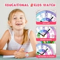 thumbnail image 3 of 3D Cartoon Kids Watch for Girls Boys Analog Watch with Quartz Movement Waterproof Watch Christmas Gift for Kids Age 4-12, 3 of 8