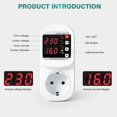 thumbnail image 3 of Voltage Protector, AC220V Automatic Voltage Protection Socket with Adjustable Overvoltage and Undervoltage Relay, 3 of 5