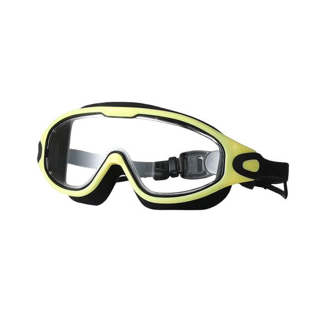 Gafas de buceo con esnórquel de luz plana accesorios de natación impermeables antivaho HD