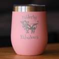 thumbnail image 2 of Bevvee Insulated Wine Tumbler 12 oz Udderly Fabulous Gifts for Wine Lovers Tumblers, 2 of 4