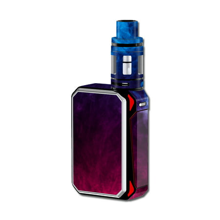 Skin Decal For Smok Smok G-Priv Vape / Blue Pink Smoke (Best Vapes For Clouds Cheap)