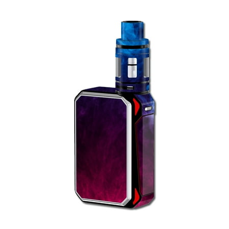 Skin Decal For Smok Smok G-Priv Vape / Blue Pink Smoke (Best Vape Setup For Big Clouds)