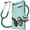 Gray, variant on OTICA Pediatric Stethoscope, Dual Head Stainless Steel with Tunable Diaphragm and Soft Ear Tips - Red