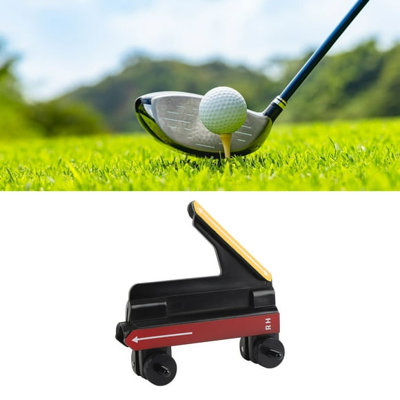 Club Grip Trainer Simulator, Black Club Swing Trainer Plastic Aluminum Alloy Lightweight Improve Stability  for Practice