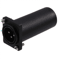thumbnail image 2 of D Series Panel Mount XLR 3Pin Male to RJ45 Female Feedtrough Chassis Adapter for DMX512 -CON Controller, 2 of 8