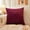 Purple, variant on CSCHome Square Throw Pillows Velvet Soft Decorative Pillow 16x16inch Full and Fluffy, Cozy and Comfortable for Sofa Couch Bed