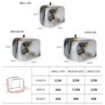thumbnail image 6 of Toaster Cover 2 Slice, Grey White Marble Dustproof Bakeware Oven Protector with Top Hook, Ink Painting Modern Abstract Waterproof Small Kitchen Appliance Toasters Dust Cover, 11"x6"x8", 6 of 9