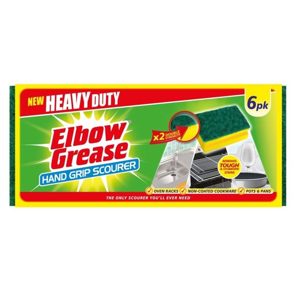 Elbow Grease Sponge Scourer (Pack of 6)