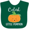 thumbnail image 3 of Inktastic Halloween Cutest Little Pumpkin Boys or Girls Baby Bib, 3 of 4