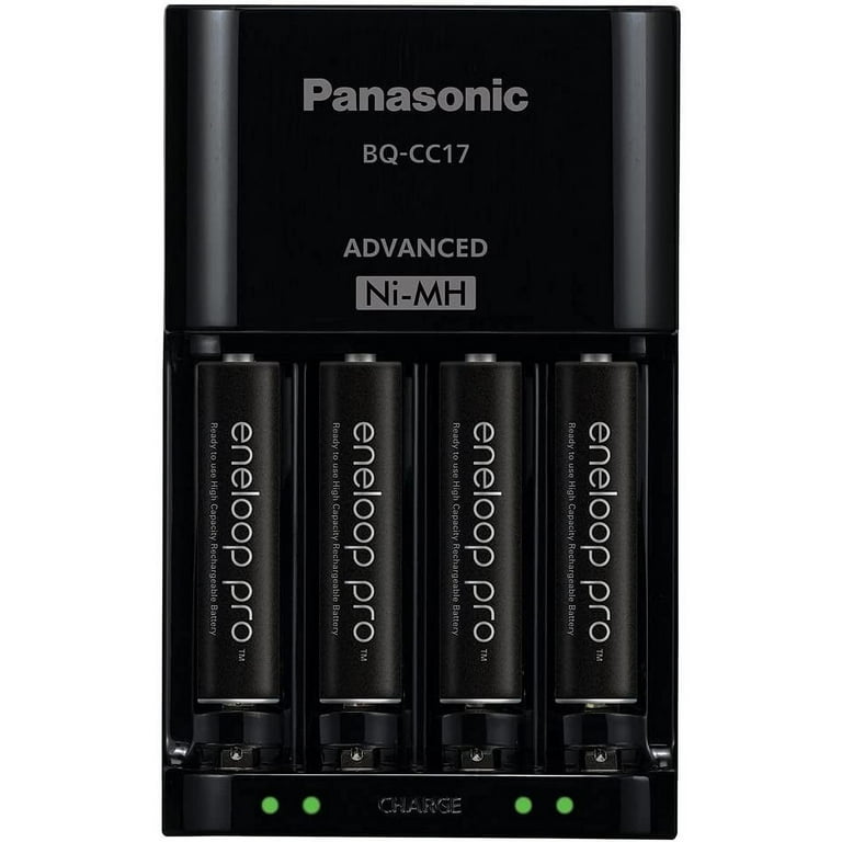 Panasonic eneloop pro Power Pack Includes 8AA, 2AAA Ni-MH Rechargeable  Batteries, Advanced Charger and Plastic Storage Case PKKJ17KHC82A - The  Home Depot