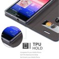 thumbnail image 4 of Cadorabo Cover for Huawei ASCEND P7 Case in DARK BLUE BLACK magnetic closure, 4 of 6