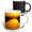 Multicolor, variant on 3drose, Irrigation Canal at Sunset Near Ashkhabad, Turkmenistan-as51 Ecl0007 - Ellen Clark, 11oz Two-tone Red Mug