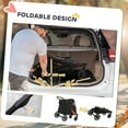 thumbnail image 4 of CoSoTower Foldable Pet Stroller with Universal Front Wheels, Shock Absorber, Dog Cat Carriage for Large & Medium Dogs, Black, 4 of 7