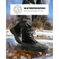 thumbnail image 4 of BURUDANI Men's Insulated Waterproof Work Winter Snow Boots Warm Shoes Wide Width, 4 of 7