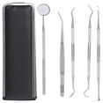 thumbnail image 3 of Pet  Kit, Dentist Pet Tools Professional 5Pcs Stainless Steel  For Teeth Checking For Teeth Cleaning, 3 of 8