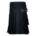 thumbnail image 4 of Modern Black Utility Kilt A Stylish Fusion of Function and Fashion, 4 of 4