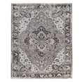 thumbnail image 2 of Superior Mahi Modern Medallion Washable Indoor Area Rug, 12' x 18', Grey, 2 of 8