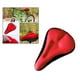 thumbnail image 4 of Funda de gel para asiento de bicicleta, extra cómodo, suave, asiento de bicicleta para bicicleta, cojín para sillín de bicicleta, accesorios de repues rojo Macarena Cojín de sillín de bicicleta, 4 of 8