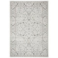 thumbnail image 4 of SAFAVIEH Isabella Kuzman Floral Bordered Area Rug, Light Grey/Cream, 4' x 6', 4 of 7