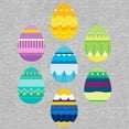thumbnail image 2 of Women's Disney Princess Easter Eggs  Graphic Tee Athletic Heather X Large, 2 of 4