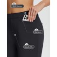 thumbnail image 4 of BALEAF Women's Fleece Lined Golf Pants Winter Water Resistant Pockets for Travel Work Casual Black S, 4 of 6
