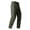 Army Green, variant on Luvior Men's 6-Pocket Cargo Pants Loose Fit Straight Leg Oversized Casual Trousers Khaki XXXL
