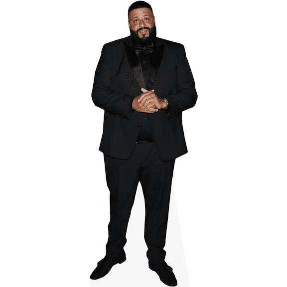 DJ Khaled (Black Suit) Mini Cardboard Cutout Standee