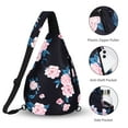 thumbnail image 3 of KAWELL Sling Backpack - Unisex Messenger Bag Crossbody Backpack Travel Multipurpose Daypacks for Men Women Lady, 3 of 8