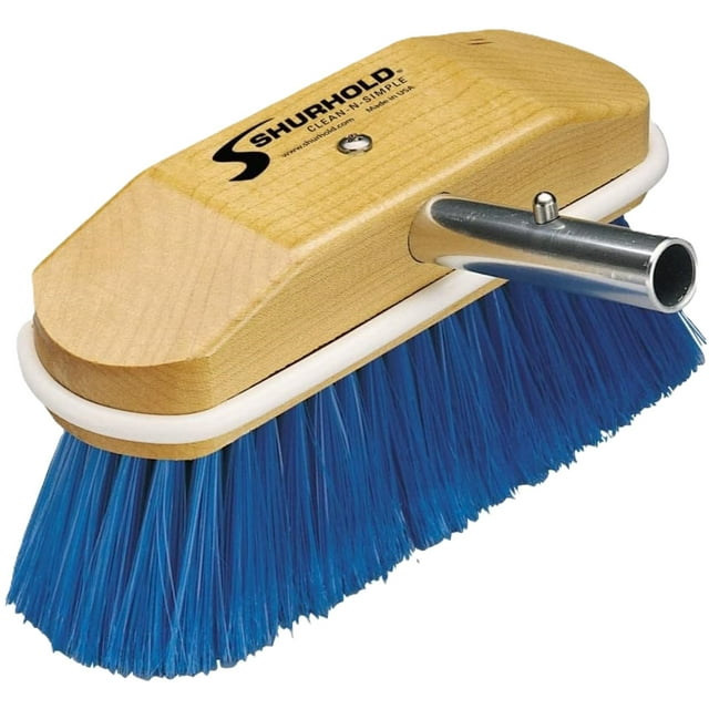 Brocha Shurhold de nailon suave de 8 cm para ventanas, cascos y ruedas