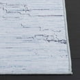 thumbnail image 3 of SAFAVIEH Tacoma Asher Abstract Machine Washable Runner Rug, Grey/Turquoise, 2'6" x 8', 3 of 7